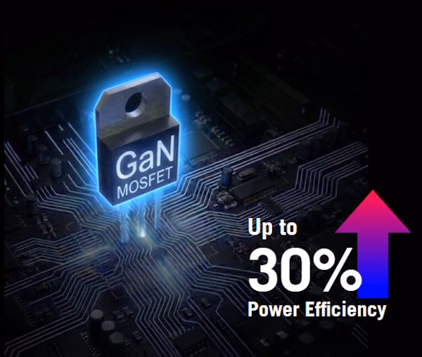 Up to 30% Power Efficiency